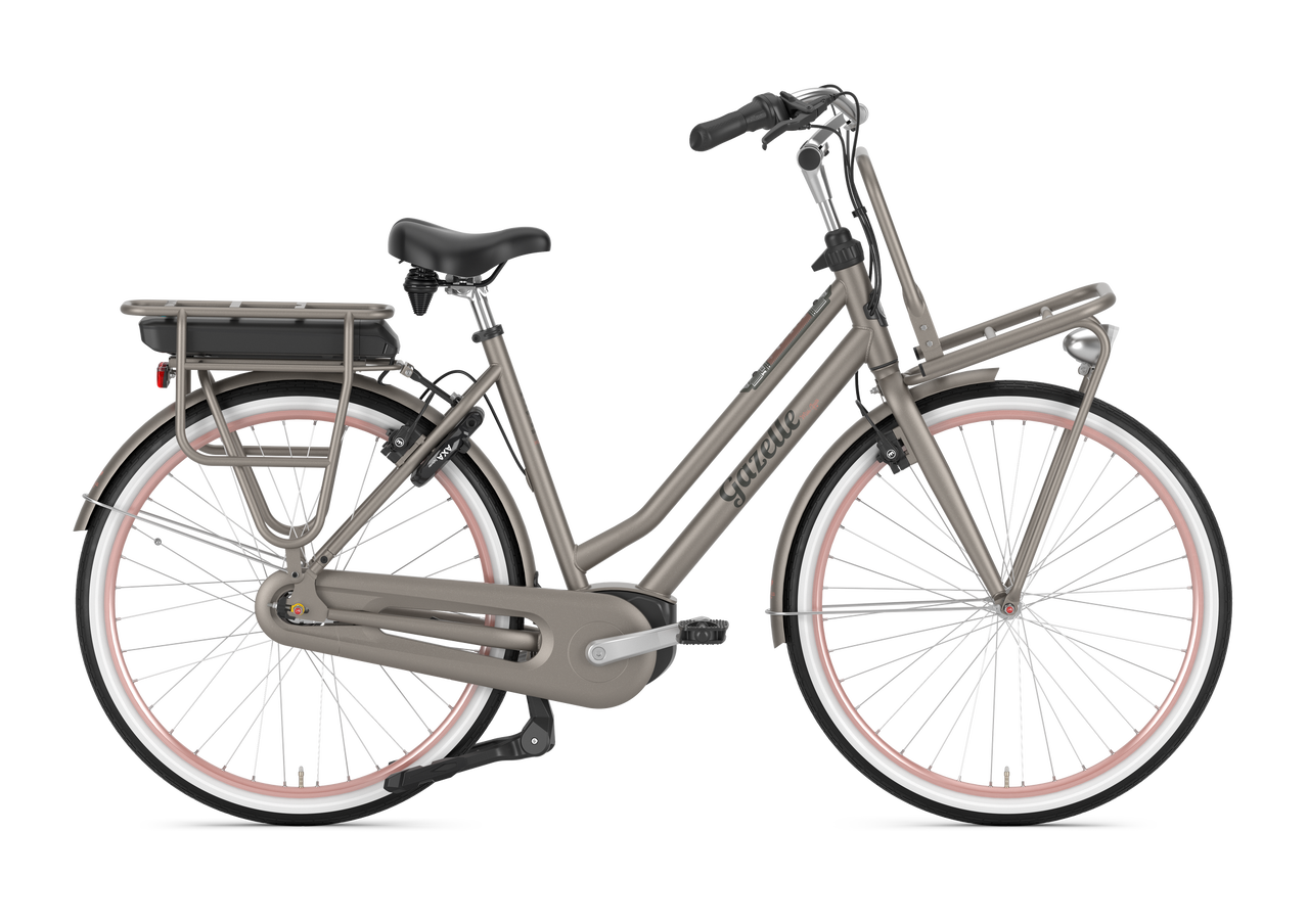 Gazelle E-Bike Miss Grace C7+ HMB Clay Green Damen – Gazelle Store