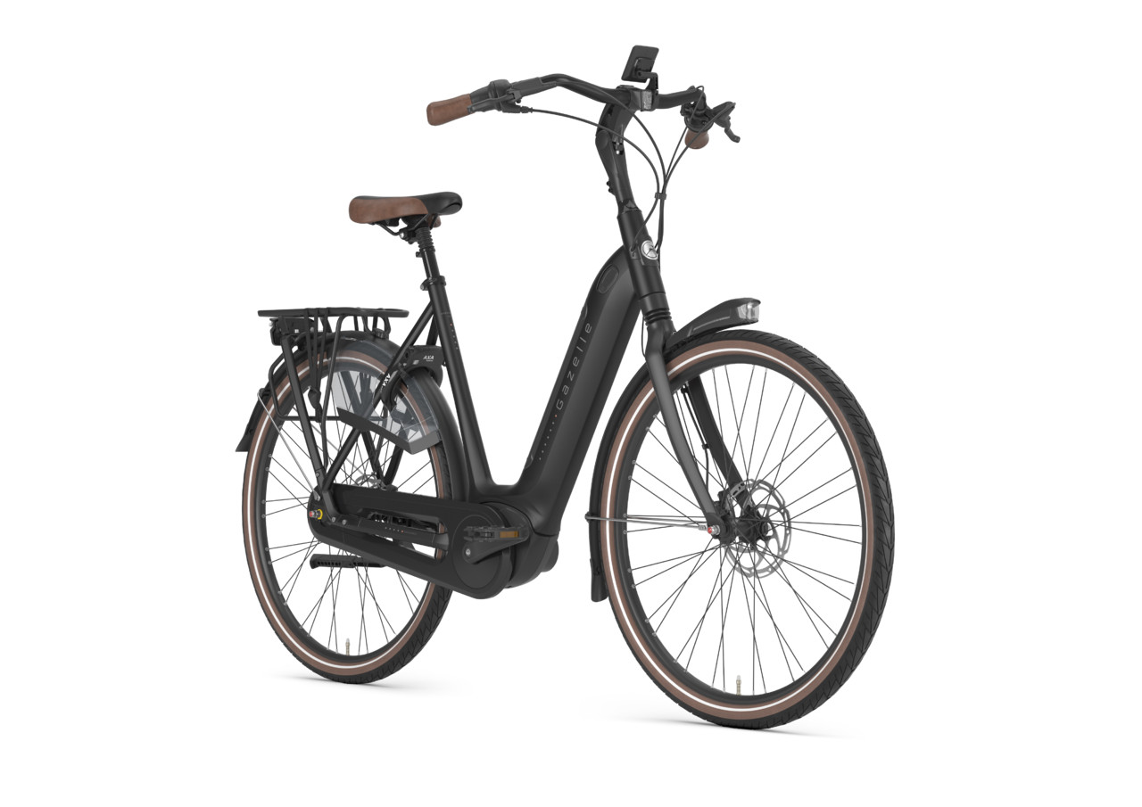 gazelle fahrrad matt schwarz Gazelle E-Bike Grenoble C8 HMB Black Damen – Gazelle Store Hamburg