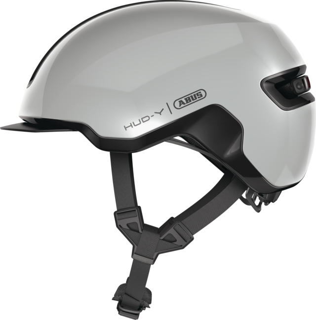 abus fahrradhelm chilly ABUS HUD-Y Fahrradhelm in Race Grey – Gazelle Store Hamburg