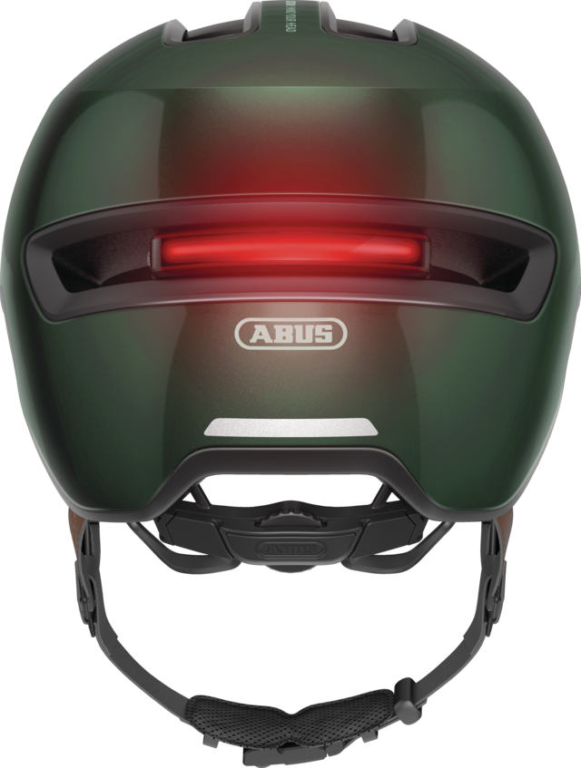 ABUS HUD-Y Fahrradhelm in Moss Green – Gazelle Store Hamburg