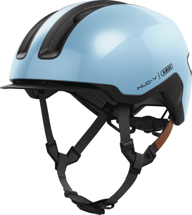 abus fahrradhelm chilly ABUS HUD-Y Fahrradhelm in Iced Blue – Gazelle Store Hamburg