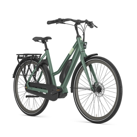 fahrrad esprit gazelle Gazelle E-Bike Esprit C7 HMS Moss Green Damen – Gazelle Store Hamburg