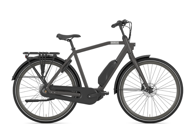 Gazelle E-Bike Esprit C7 HMS Space Anthracite - Herren