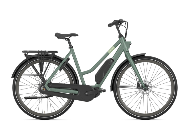 Gazelle E-Bike Esprit C7 HMS Moss Green - Damen