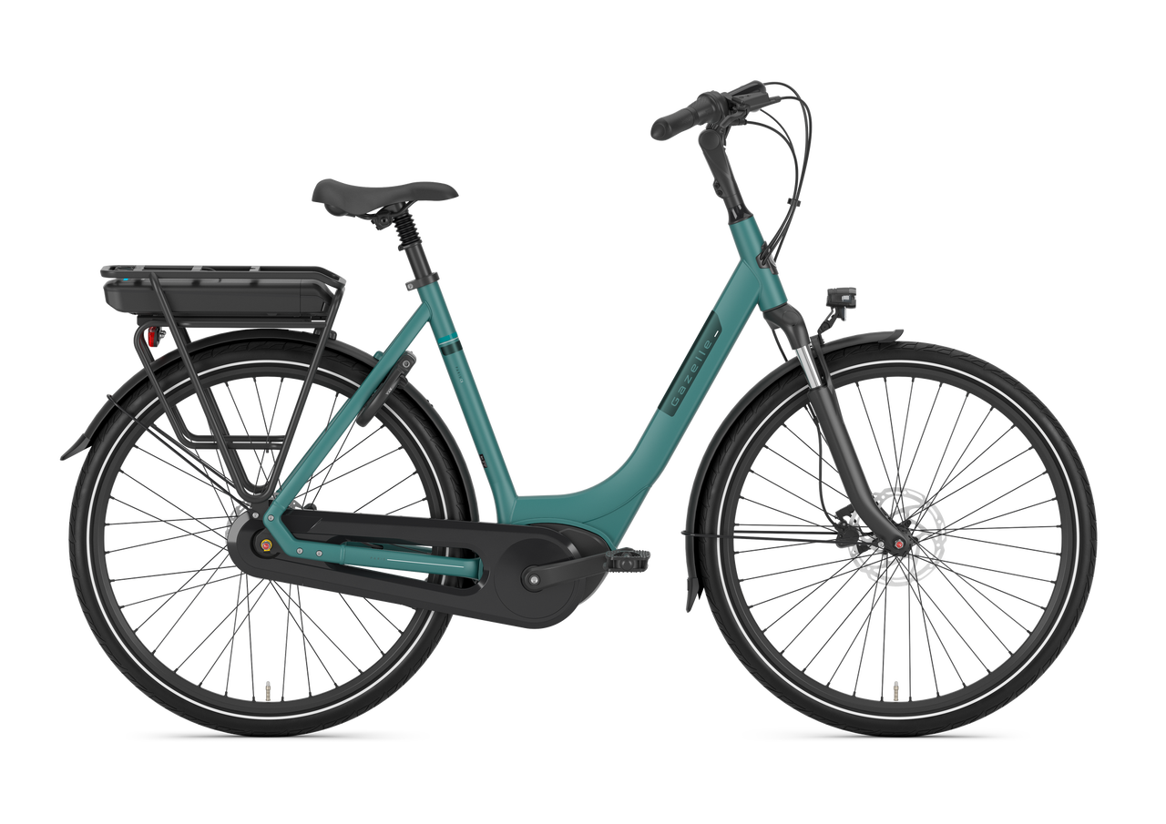 Gazelle E-Bike Paris C8 HMB Thyme Green – Gazelle Store Hamburg