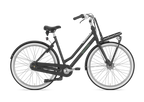 Gazelle Miss Grace Black T7 Freilauf