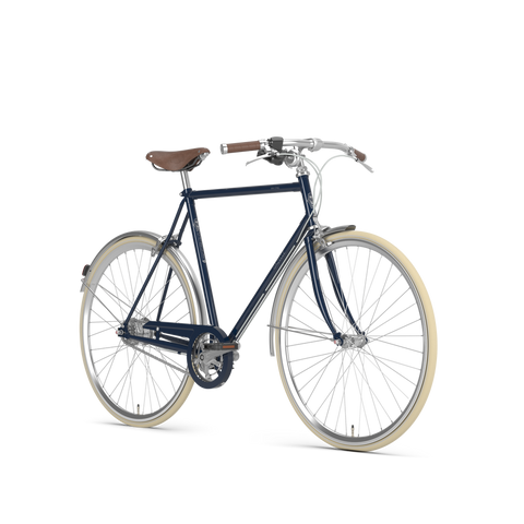 herrenfahrrad gazelle Gazelle Van Stael Navy Blue – Gazelle Store Hamburg