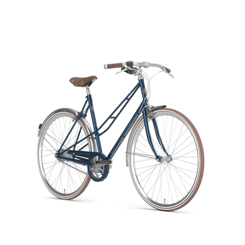 gazelle retro fahrrad damen Gazelle Van Stael Ink Blue – Gazelle Store Hamburg