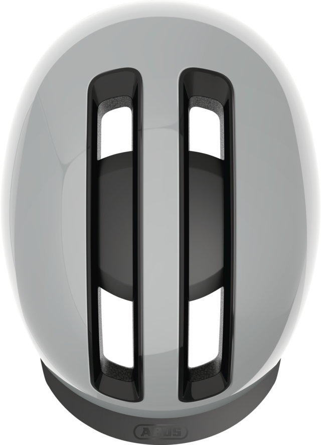 ABUS HUD-Y Fahrradhelm in Race Grey