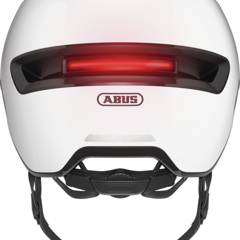 abus fahrradhelm hut ABUS HUD-Y Fahrradhelm in Shiny White – Gazelle Store Hamburg