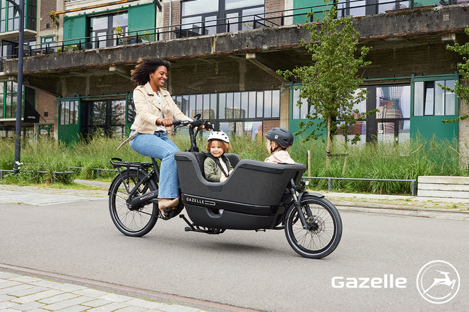 gazelle fahrrad grün Gazelle E-Bike Makki Travel Cargo-Bike L49 – Gazelle Store Hamburg
