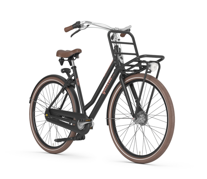 Gazelle Miss Grace Black R7T Rücktritt